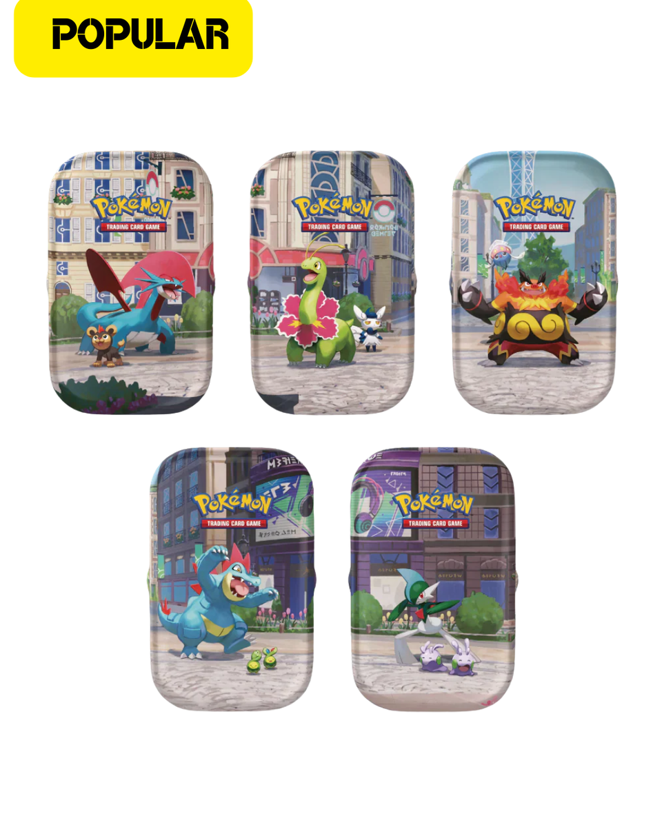Pokémon TCG: Mini Tin – Summer 2026: Lumiose City – Pokybox Pokémon TCG: Mini Tin – Summer 2026: Lumiose City – Pokybox