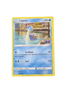 lapras holographic pokemon card 023/078 Warner Brothers [W] Water Gun (10+)Does YuGiOh Card Story THE Deck Name:Token Triumph