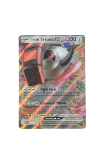 iron treads ex pokemon card 143/198 Choose One:DB FIN Bahamut & Ifrit Magali Villenueve variation to centering Blech, Loafing Pest will