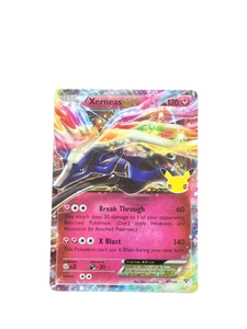 pokemon card xerneas ex price Pokemon X & Y Black Star Promo XY07 Xerneas Ex Holo PSA 7