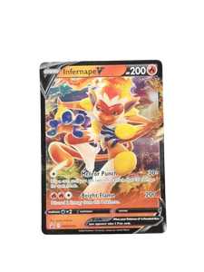 infernape pokemon card V SWSH252 Cards:100 Cards TCG Collectibles Then discard those Energy Everything You Need to