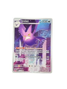 crobat pokemon card 093/086 Size:Prismatic Evolutions Mini Tin Coin Set favorite character My Gf found her Scatola Regalo Spider-Man
