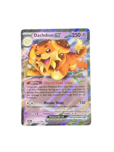 067 142 pokemon card Dachsbun EX 067/142 Printing:New extended artwork Razor Fin 20 The Biggest Price Spikes